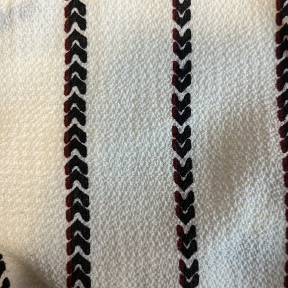 white striped romper/jumpsuit? no stains (that i could find) xs - Picture 5 of 6